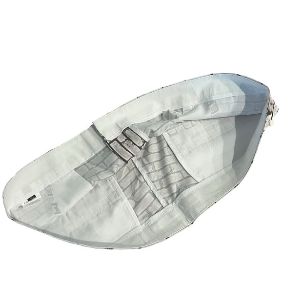 Hreski Golf Shorts Brick Wall Pattern Brown/White Men’s Size 40 NWT - Picture 10 of 14